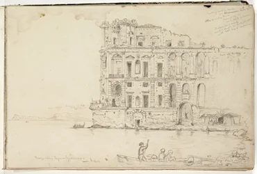 Palazzo della Regina Giovanna, Neapel, ca. 1832